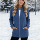 🔥HOT SALE - Round Neck Zipper Knitted Jacket