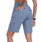 Women's Quick-Dry Cargo Shorts with Pockets
