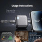 🛡️🔋 Protect Your Battery While You Sleep — Smart Auto Shut-Off at 100% Charge– Universal for iPhone, MacBook & Tablets