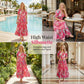 🌺Summer Hot Sale 60% OFF💐💃V-neck Floral Loose Maxi Dress