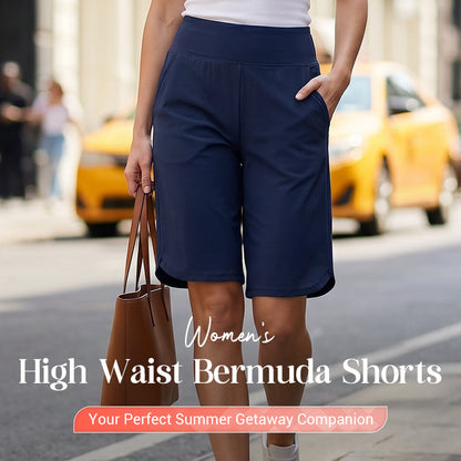 ⏰Last day sale 49% OFF🔥Women's High-Waist Yoga Shorts with Pockets