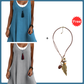⏰LAST DAY SALE ONLY ￡13.99!!💃Women's Casual Loose Sleeveless Fake Two Piece Tank Dress