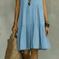 Women’s Casual V-Neck Sleeveless Print Dress