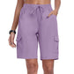 Women's Quick-Dry Cargo Shorts with Pockets