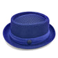 Summer Breathable Mesh Pork Pie Hat