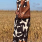🌷Last Day Promotion 49% OFF - 👗V-Neck Floral A-line Maxi Print Dress