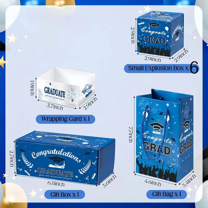 🎓🎁2026 Graduation Surprise Pop-Up Gift Box | Creative Folding Bounce Luxury Box✨
