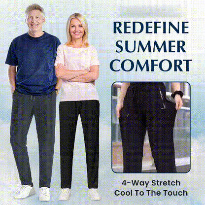 💖LAST DAY SALE 65% OFF💖🎁Unisex Ultra Stretch Ice Silk Comfort Casual Pants