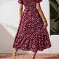 🤩2026 Summer Hot Sale 50% OFF!💖Romantic Square Neck Floral Midi Dress