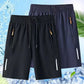 💎 -49% ON MEN'S ELASTIC SUMMER SHORTS! 💎 Breathable, Zippered Pockets & Stretch Fit🩳❄️