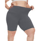 Women's High-Waisted Yoga Shorts with Pockets