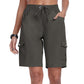 Women's Quick-Dry Cargo Shorts with Pockets
