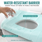 🚽 Disposable Adhesive Toilet Seat Covers – Extra Coverage for Travel & Public Restrooms