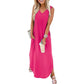 💖LAST DAY SPECIAL PRICE: ￡13.99!!💖Summer Dresses Maxi Dress Vacation Beach Sundresses with Pockets