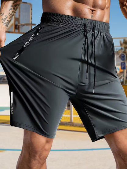 💎 -49% ON MEN'S ELASTIC SUMMER SHORTS! 💎 Breathable, Zippered Pockets & Stretch Fit🩳❄️