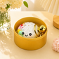 Glow In The Dark Kawaii Bao Bun Keychain with Steamer