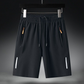 💎 -49% ON MEN'S ELASTIC SUMMER SHORTS! 💎 Breathable, Zippered Pockets & Stretch Fit🩳❄️