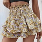 😍LAST DAY PROMOTION - 49%OFF💕Lightweight Slimming Floral Ruffle Tiered Skirt✨