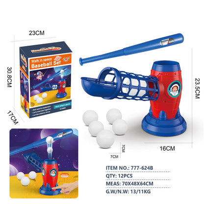 🔥Hot Sale 60%OFF!!⚾ Kids’ Automatic Baseball Pitching Set – Self-Feeding, Adjustable Speed, Great for Training & Backyard Fun 🧢🎯