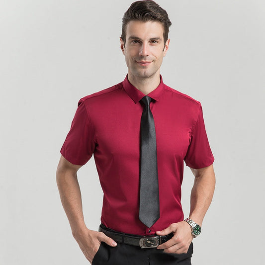 Men's Stretch Short Sleeve Dress Shirt