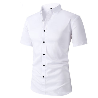 Men's Stretch Short Sleeve Dress Shirt