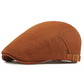 🧢LAST DAY SALE: ￡7.99!!🌞 Breathable Flat Cap with Adjustable Strap – Mesh Fabric, Classic Ivy Style🌿