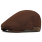 🧢LAST DAY SALE: ￡7.99!!🌞 Breathable Flat Cap with Adjustable Strap – Mesh Fabric, Classic Ivy Style🌿
