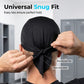 Unisex Breathable Skull Cap with Adjustable Ties