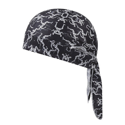 Unisex Breathable Skull Cap with Adjustable Ties