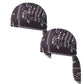 Unisex Breathable Skull Cap with Adjustable Ties