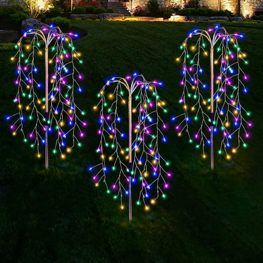⏳Limited-time Sale: ONLY ￡11.99!! ✨Solar Firework Garden Lights – Waterproof Starburst Stake Lamps for Paths, Patios & Parties 🌟🌧️✨ (Multi-Colour)