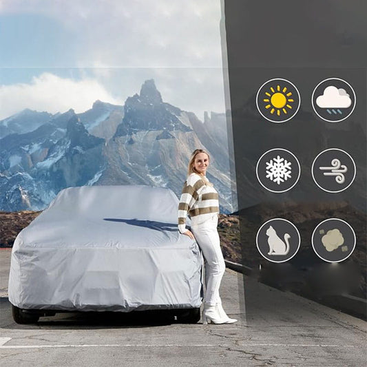 📢📢50% OFF !! ⏰Car Cover For All Weather, Dustproof & Sunproof & Rainproof