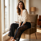 Women's Flowing Lace Pants With Drawstring