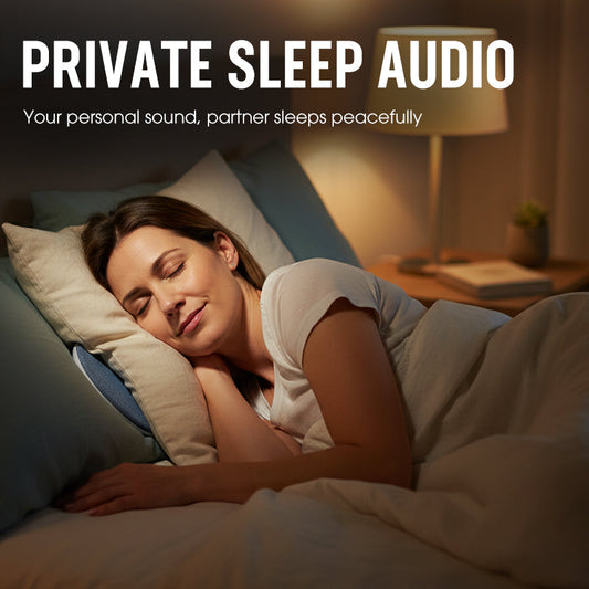 💤 Sleep Audio Without   Earbuds – Wireless Pillow Speaker