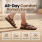 Men Roman Sandals Summer Casual Soft Sole Beach Shoes