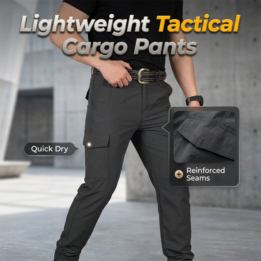 Unisex Stretch Active Flex-Waist Outdoor Utility Cargo Pants