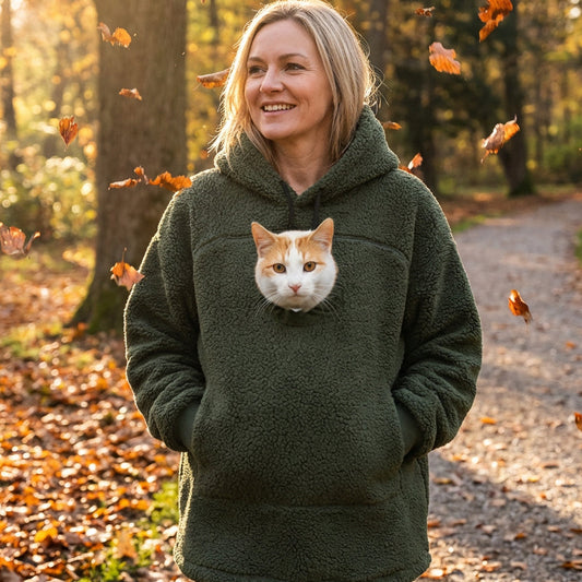 🐈Multi-Functional Portable Pet Pouch Hoodie